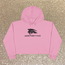 Load image into Gallery viewer, AEZTHETYKZ -Logo Printed Half Hoodie
