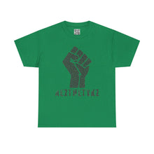 Load image into Gallery viewer, Resist Fist -AEZTHETYKZ: Graphic Print Cotton Tee Shirt
