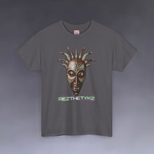 Load image into Gallery viewer, Anansi Mask: Graphic Print Cotton Tee Shirt
