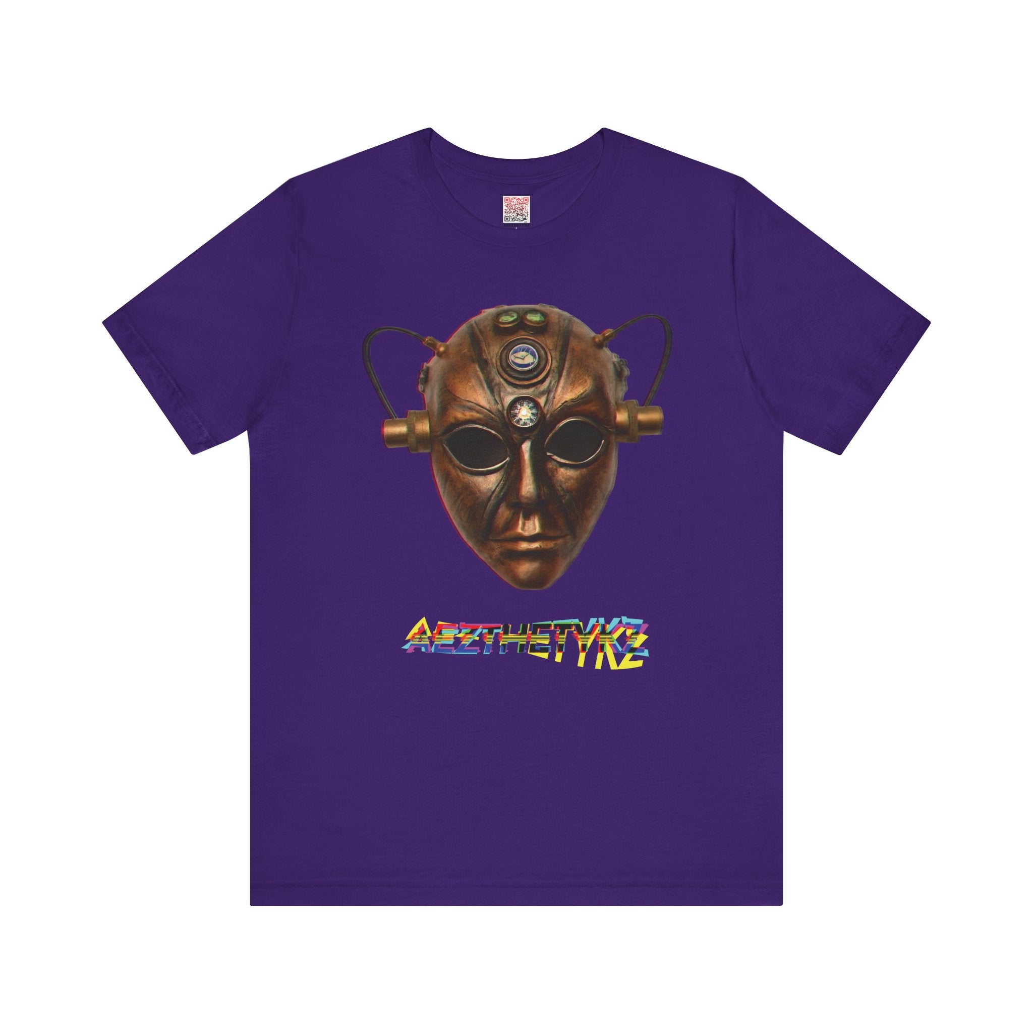 Adam Antman Mask: Graphic Print Tee Shirt