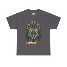 Load image into Gallery viewer, Gilded Mask: Graphic Print Heavy Cotton Tee Shirt
