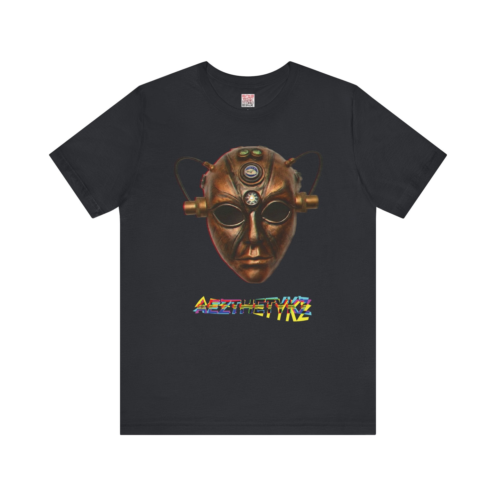 Adam Antman Mask: Graphic Print Tee Shirt