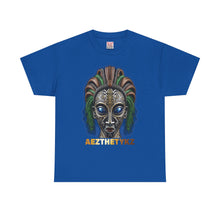 Load image into Gallery viewer, Gilded Mask: Graphic Print Heavy Cotton Tee Shirt
