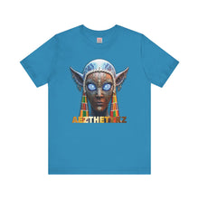 Load image into Gallery viewer, Azure Bust: Graphic Print Jersey Short Sleeve Tee Shirt
