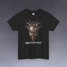 Load image into Gallery viewer, Anansi Mask: Graphic Print Cotton Tee Shirt
