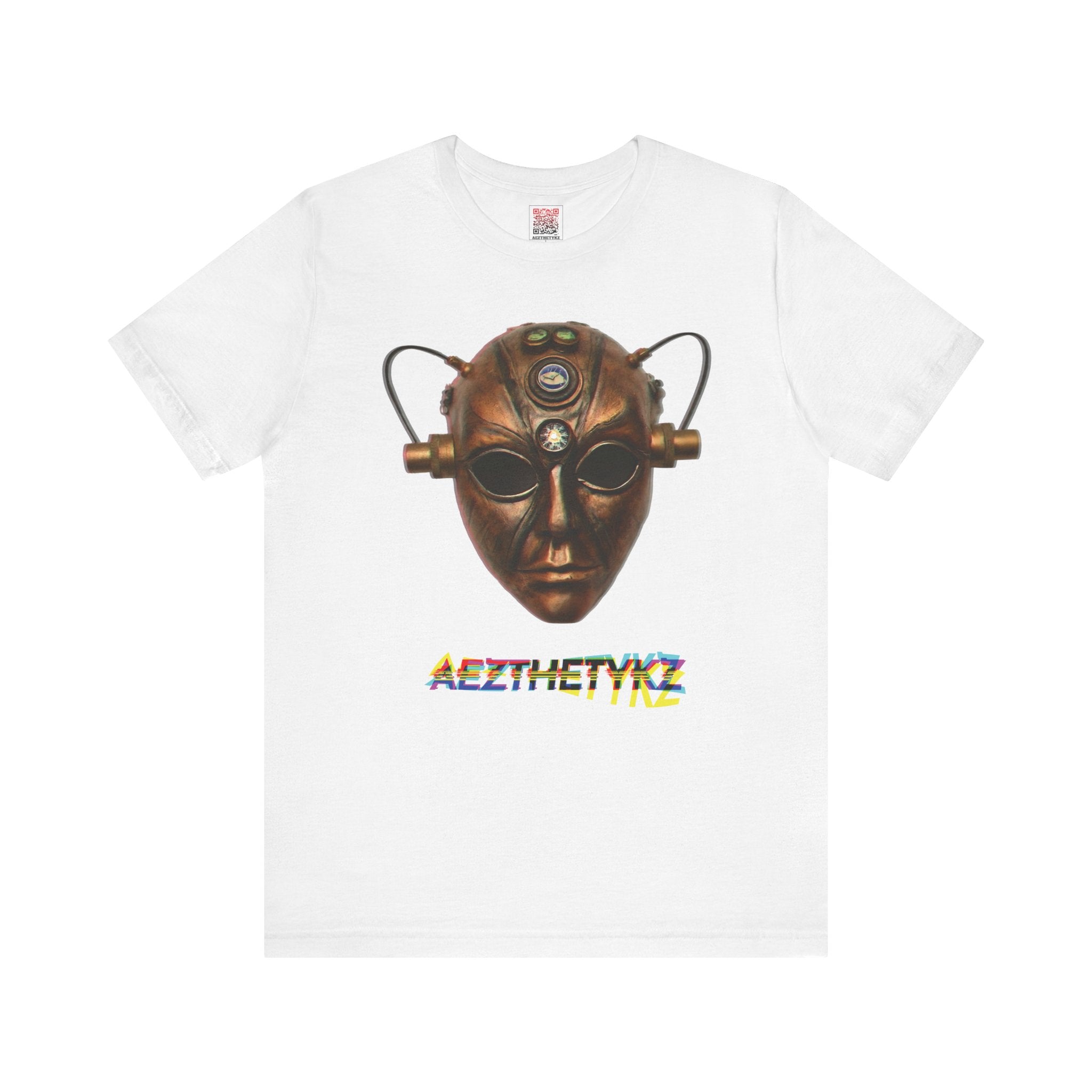 Adam Antman Mask: Graphic Print Tee Shirt