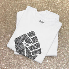 Load image into Gallery viewer, Resist Fist -AEZTHETYKZ: Graphic Print Cotton Tee Shirt
