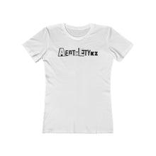 Load image into Gallery viewer, AEZTHETYKZ Cutout -Graphic Print Tomgirl Tee
