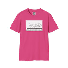 Load image into Gallery viewer, AEZTHETYKZ -Ant: Graphic Print Softstyle Tee Shirt
