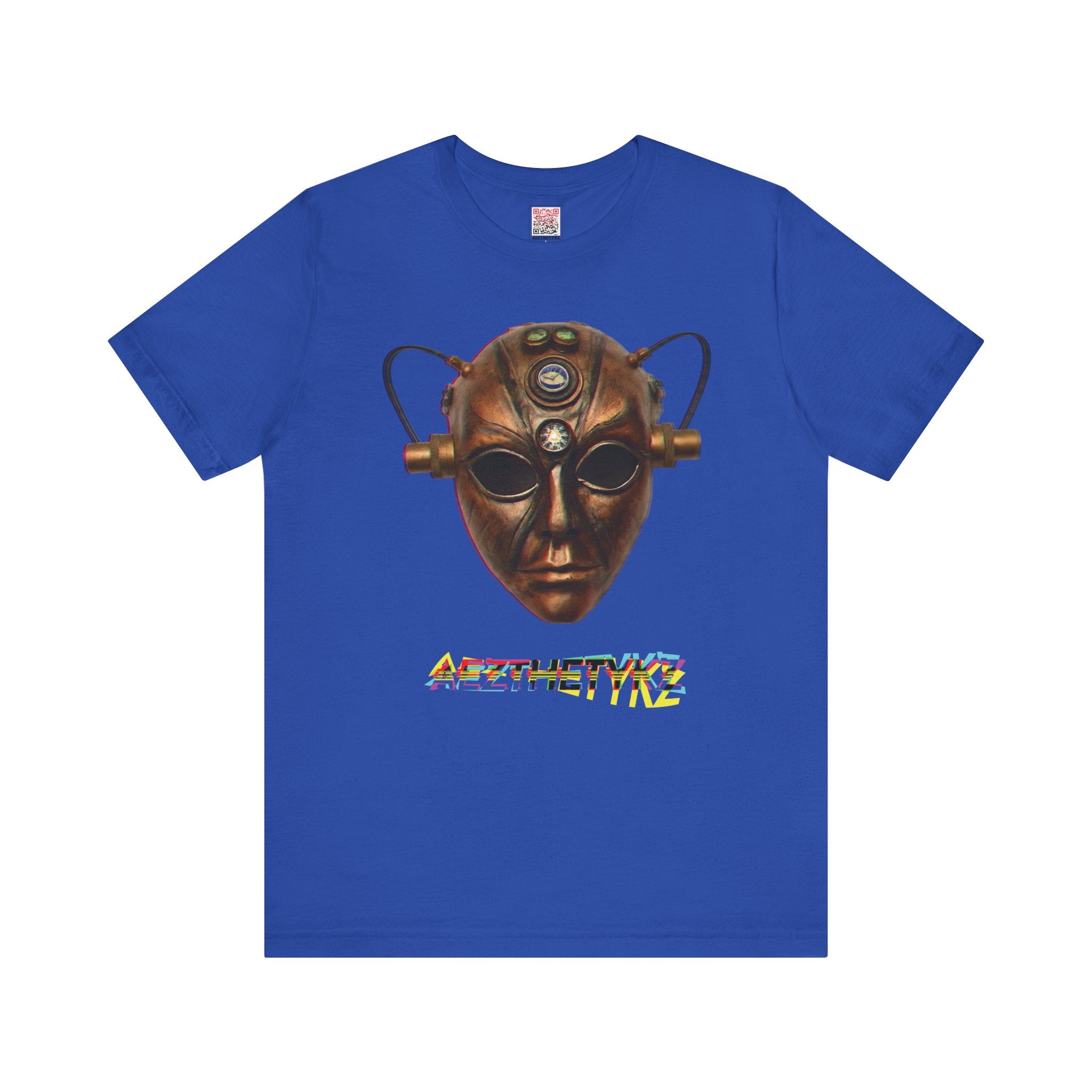 Adam Antman Mask: Graphic Print Tee Shirt