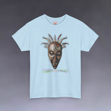 Load image into Gallery viewer, Anansi Mask: Graphic Print Cotton Tee Shirt
