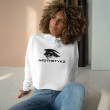 Load image into Gallery viewer, AEZTHETYKZ -Logo Printed Half Hoodie
