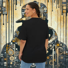 Load image into Gallery viewer, Vangaurd Silhouette Graphic Print: Oversized Tee Shirt
