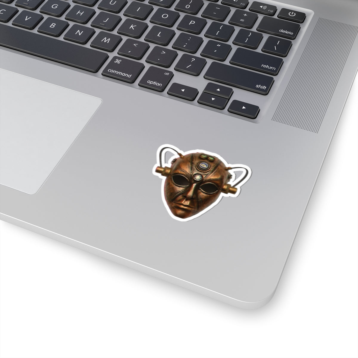 Adam Antman Brass Mask Sticker — Decal