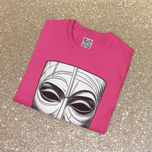 Load image into Gallery viewer, Mascara Mask: Graphic Printed Tee Shirt
