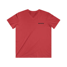 Load image into Gallery viewer, Curb Star 1999: AEZTHETYKZ -Retro Logo Graphic Print Fitted V-Neck
