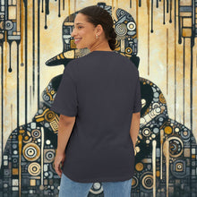 Load image into Gallery viewer, Vangaurd Silhouette Graphic Print: Oversized Tee Shirt
