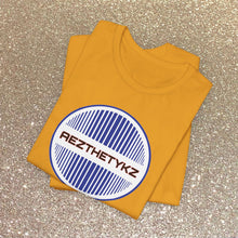 Load image into Gallery viewer, AEZTHETYKZ Retro Logo Graphic Print: Tee Shirt
