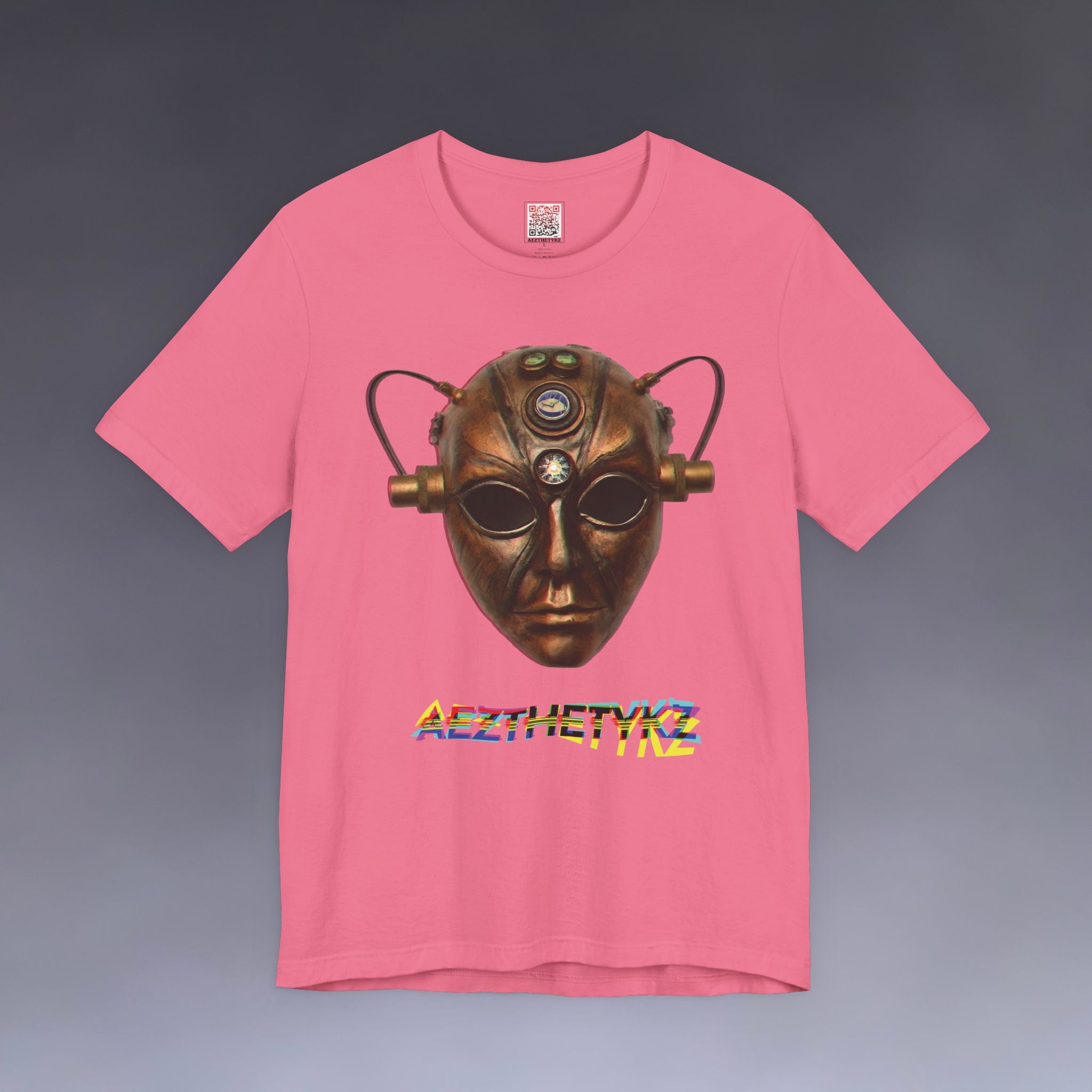 Adam Antman Mask: Graphic Print Tee Shirt