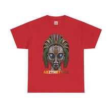 Load image into Gallery viewer, Gilded Mask: Graphic Print Heavy Cotton Tee Shirt

