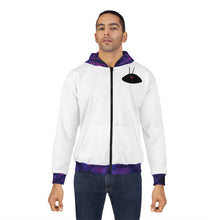 Load image into Gallery viewer, ICU Hoodie: AEZTHETYKZ Printed Kangaroo Zipped Fleece Jacket
