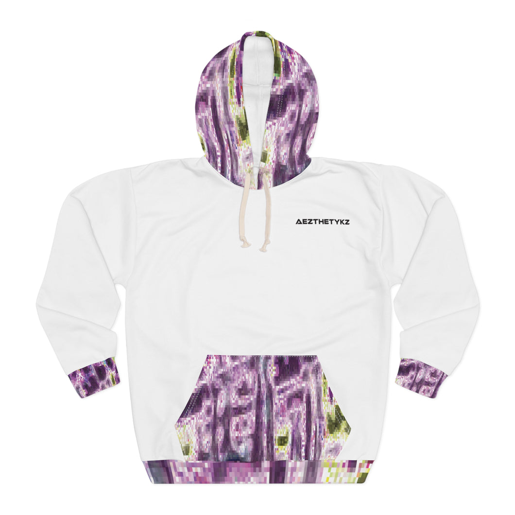 Metro Pullover Hoodie: AEZTHETYKZ Printed, Kangaroo Pull-Over