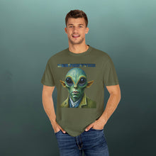 Load image into Gallery viewer, Surrealist Graphic Art Print: Garment-Dyed Tee Shirt
