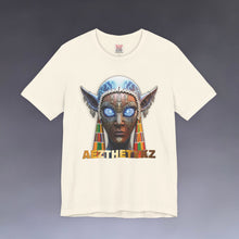 Load image into Gallery viewer, Azure Bust: Graphic Print Jersey Short Sleeve Tee Shirt
