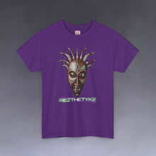 Load image into Gallery viewer, Anansi Mask: Graphic Print Cotton Tee Shirt
