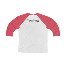 Load image into Gallery viewer, AEZTHETYKZ - Megacephala Logo Printed Tri-Blend 3/4 Tee Shirt
