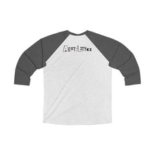 Load image into Gallery viewer, AEZTHETYKZ - Megacephala Logo Printed Tri-Blend 3/4 Tee Shirt
