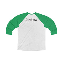 Load image into Gallery viewer, AEZTHETYKZ - Megacephala Logo Printed Tri-Blend 3/4 Tee Shirt
