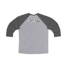 Load image into Gallery viewer, AEZTHETYKZ - Megacephala Logo Printed Tri-Blend 3/4 Tee Shirt
