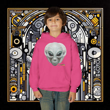 Load image into Gallery viewer, Yute Hoodie: Mask #101 Graphic Print Kids Sweatshirt

