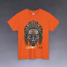 Load image into Gallery viewer, Gilded Mask: Graphic Print Heavy Cotton Tee Shirt
