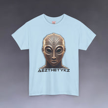 Load image into Gallery viewer, Engraved Mask: Graphic Print Heavy Cotton Tee Shirt
