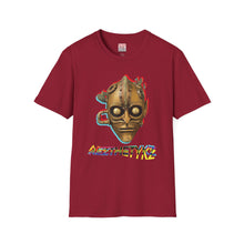 Load image into Gallery viewer, Brass Monkey Mask: Glitch Art Graphic Print Softstyle T-Shirt
