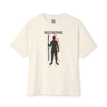 Load image into Gallery viewer, Vangaurd Silhouette Graphic Print: Oversized Tee Shirt
