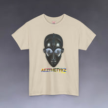 Load image into Gallery viewer, Mahogany Mask: Graphic Print Heavy Cotton Tee Shirt

