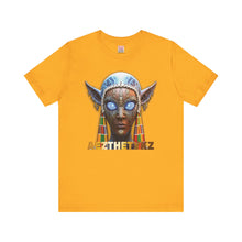 Load image into Gallery viewer, Azure Bust: Graphic Print Jersey Short Sleeve Tee Shirt
