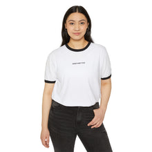 Load image into Gallery viewer, Eye Graphic Print: Ringer Tee Shirt

