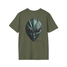 Load image into Gallery viewer, AEZTHETYKZ-Alien Mask: Graphic Print Tee Shirt
