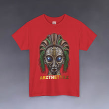 Load image into Gallery viewer, Gilded Mask: Graphic Print Heavy Cotton Tee Shirt
