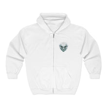 Load image into Gallery viewer, Primo Metro Zip-Up Hoodie with Mask Logo
