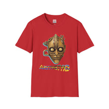 Load image into Gallery viewer, Brass Monkey Mask: Glitch Art Graphic Print Softstyle T-Shirt
