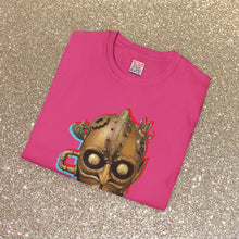 Load image into Gallery viewer, Brass Monkey Mask: Glitch Art Graphic Print Softstyle T-Shirt
