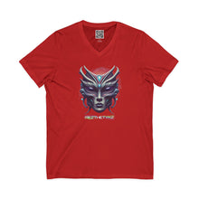 Load image into Gallery viewer, Venetian Mask: V-Neck Tee Shirt
