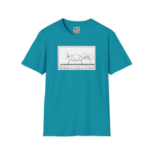 Load image into Gallery viewer, AEZTHETYKZ -Ant: Graphic Print Softstyle Tee Shirt
