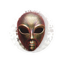 Load image into Gallery viewer, Copper Toni Sticker — Alien Mask Decal
