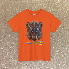 Load image into Gallery viewer, Lost Tribal Mask: Graphic Print Heavy Cotton Tee Shirt
